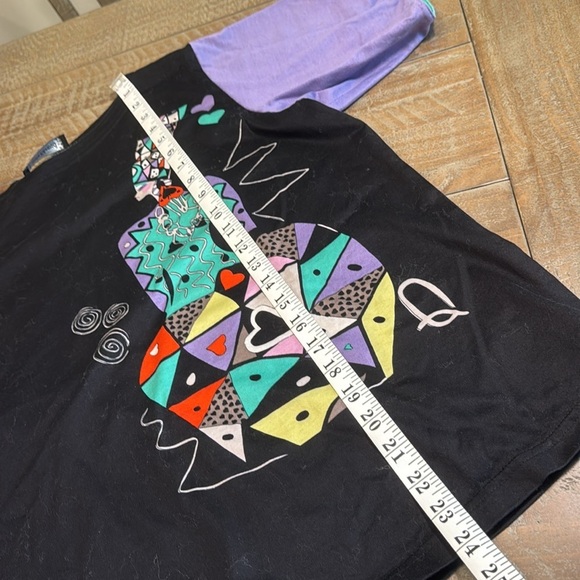 Louis Feraud vintage queen of hearts top size 12 - Picture 4 of 11